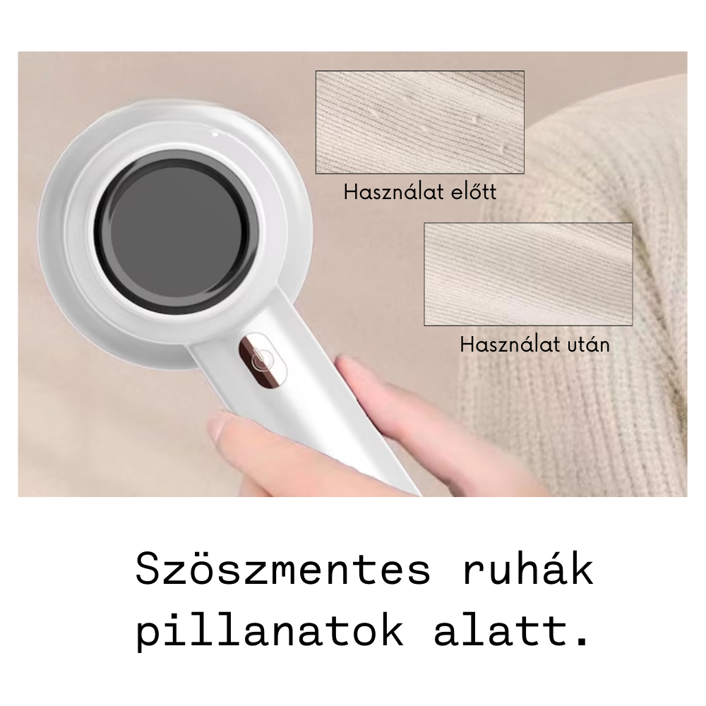 Szöszmentes ruhák pillanatok alatt.